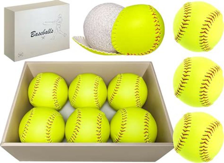 What age do girls use 12-inch softballs?