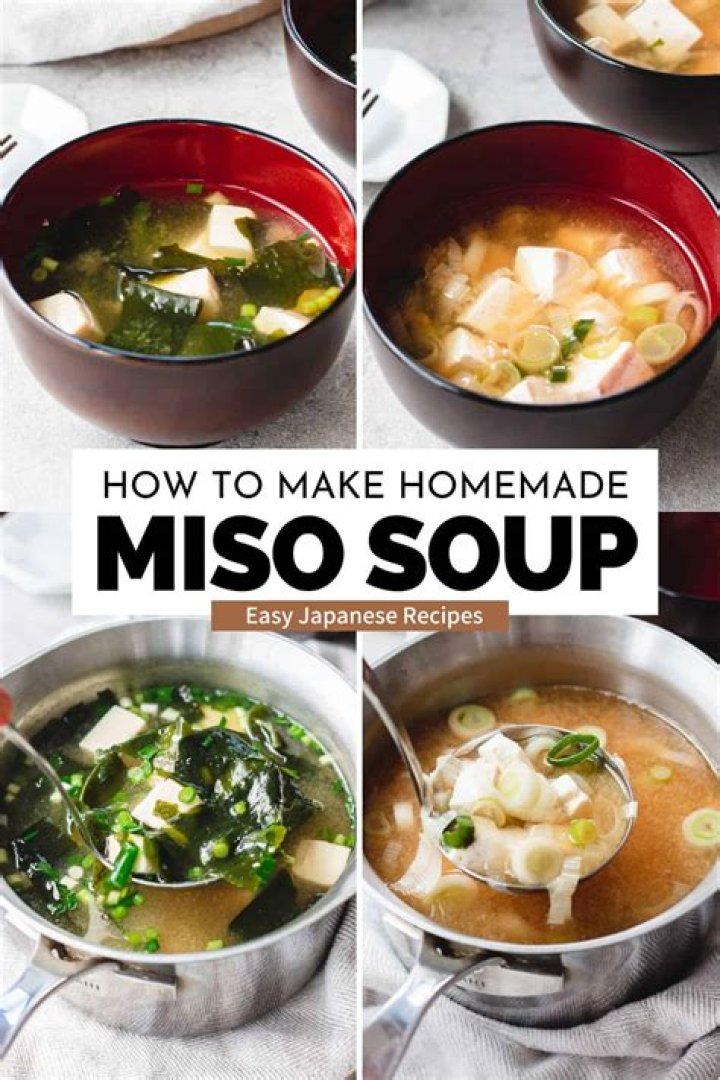 What alcohol is in miso soup?