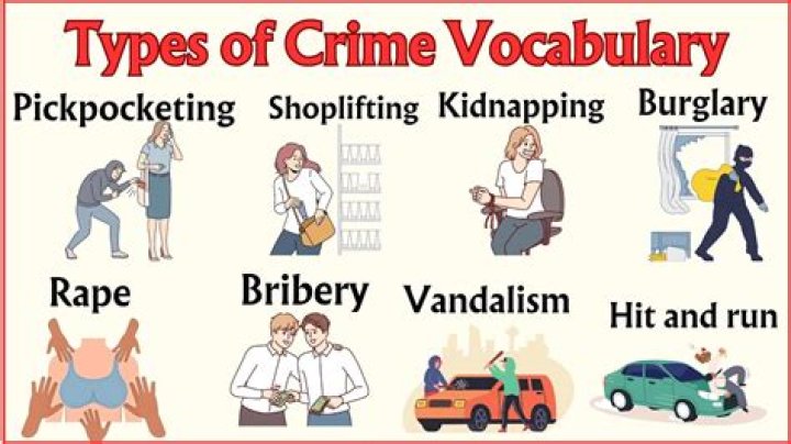What are 3 examples of serious crimes?