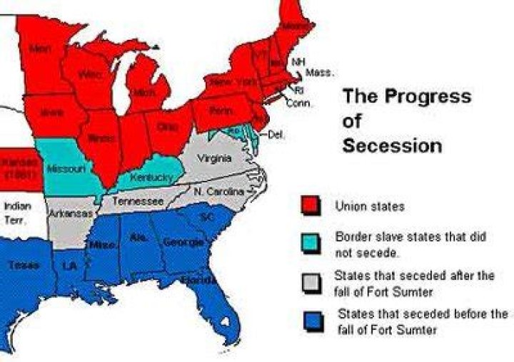 What are 3 reasons the South seceded?