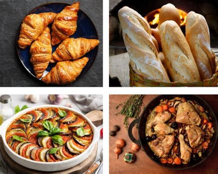 What are 3 traditional foods in France?