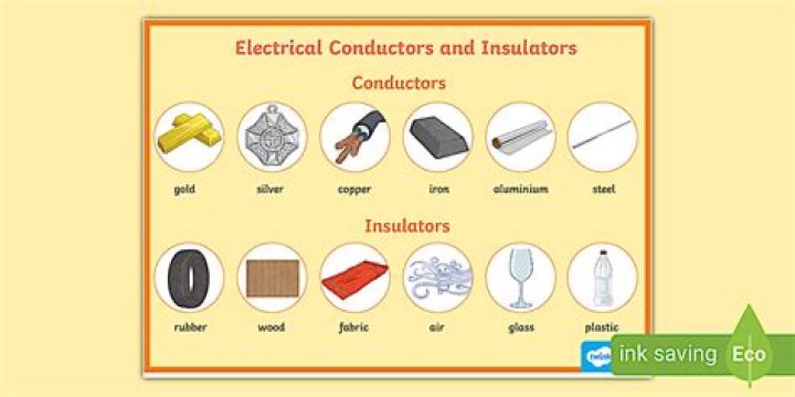 What are 5 materials that are conductors?