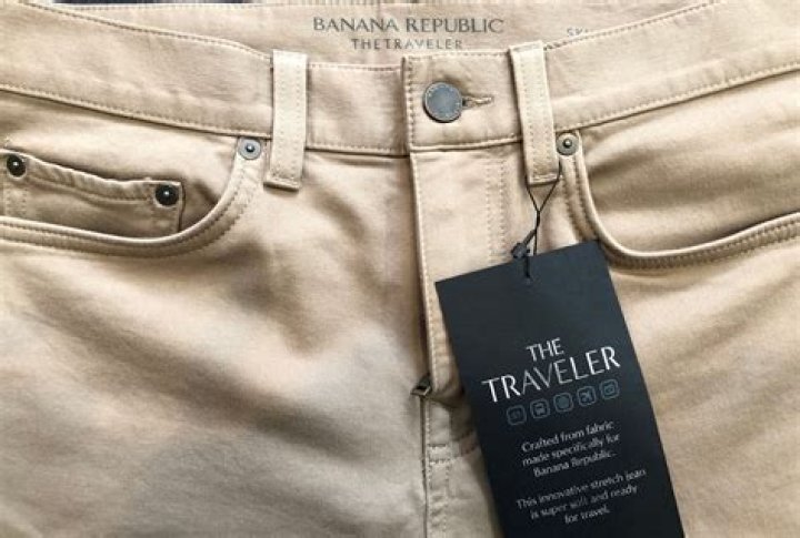 What are Banana Republic Traveler jeans?