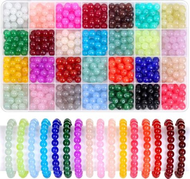 What are beads with big holes called?