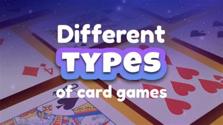 What are different names of card games?