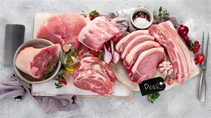 What are different pork products?