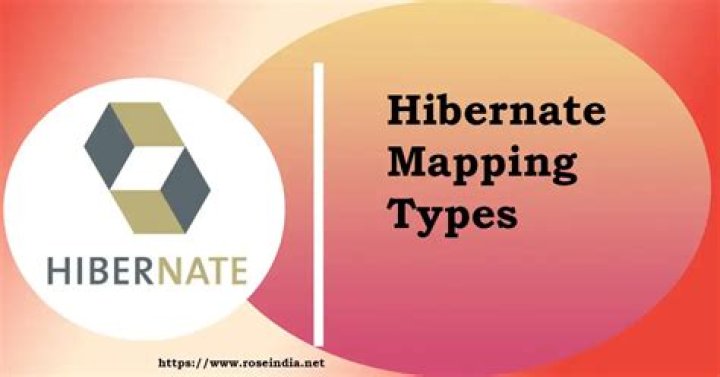 What are different types of mapping in Hibernate?
