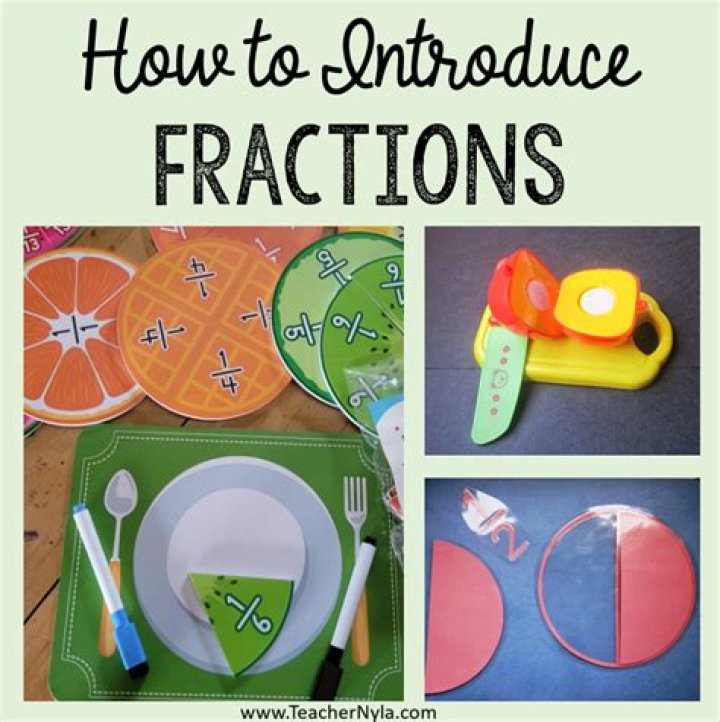 What are fun ways to introduce fractions?