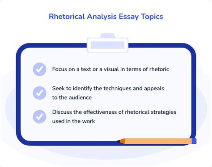 What are good rhetorical analysis topics?