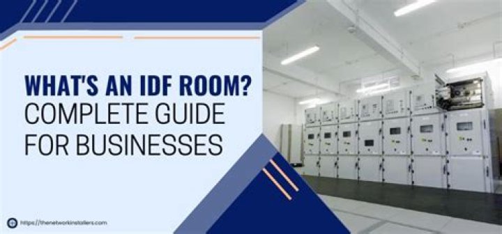 What are IDF and MDF rooms?