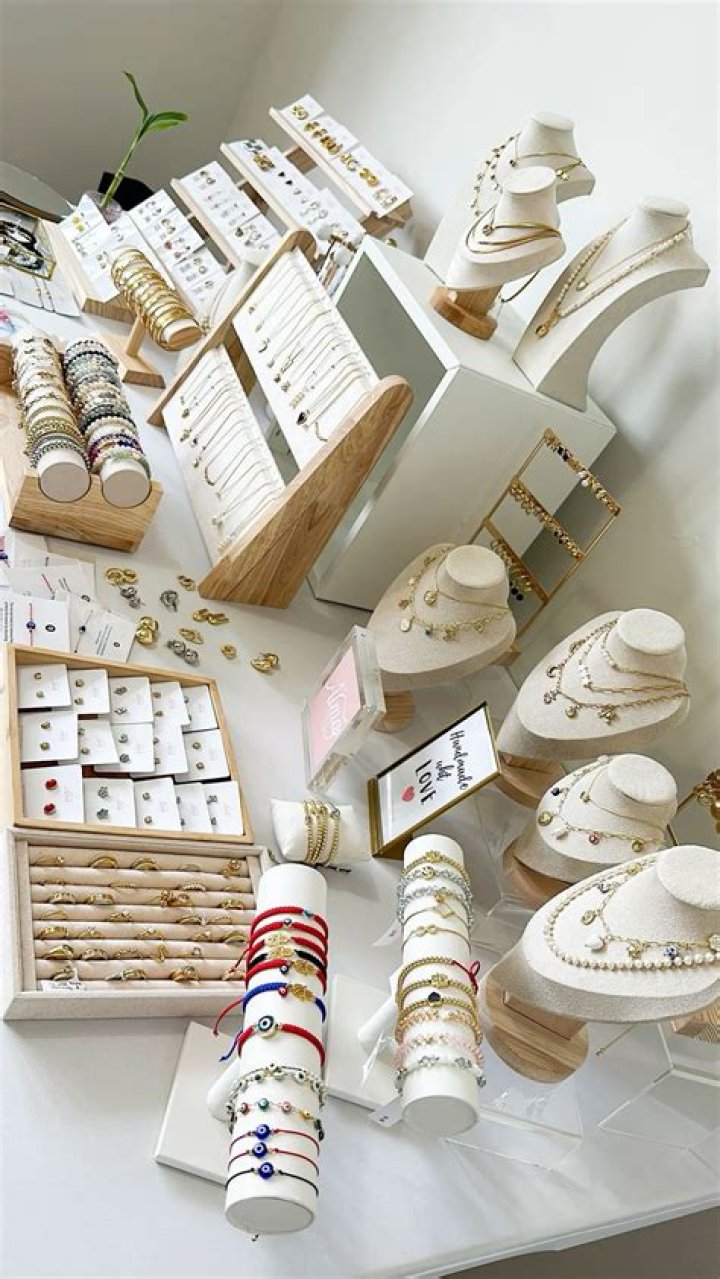 What are jewelry displays called?