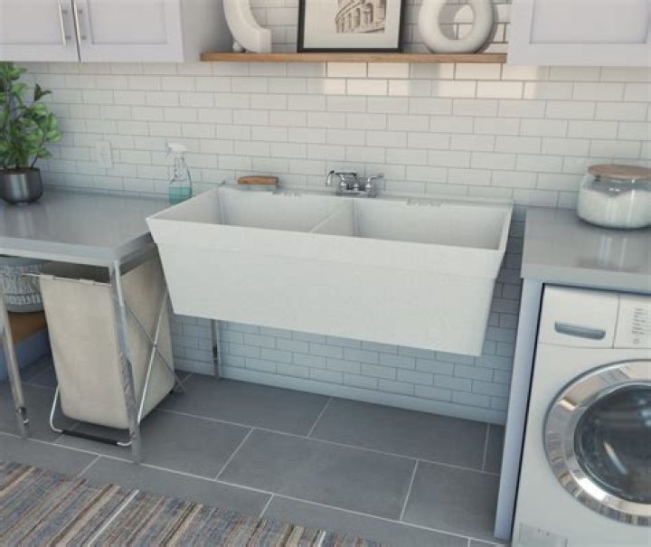 What are laundry sinks called?