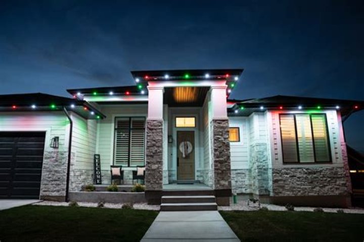 What are round Christmas lights called?
