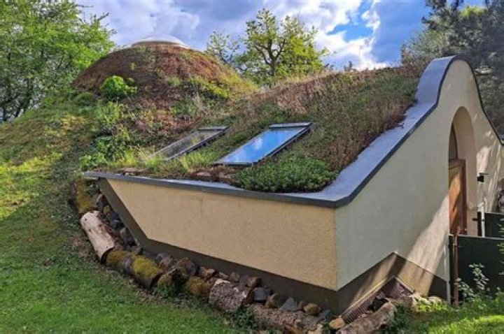 What are semi subterranean houses?