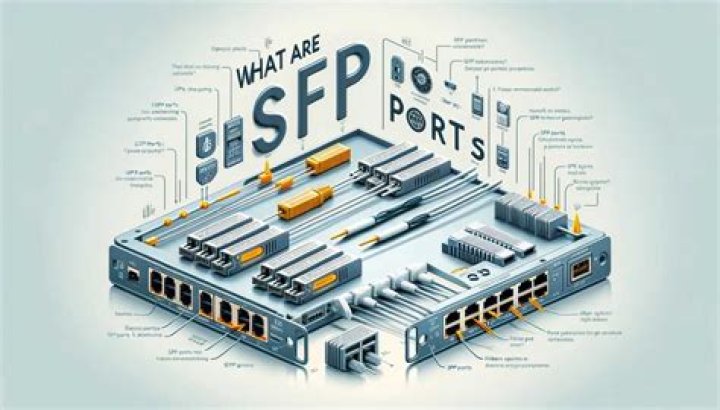 What are SFP+ ports?