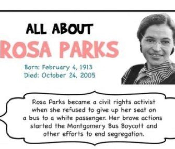 What are some facts about Rosa Parks family?