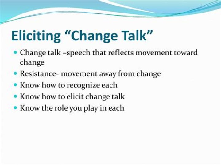 What are some of the strategies for eliciting change talk?