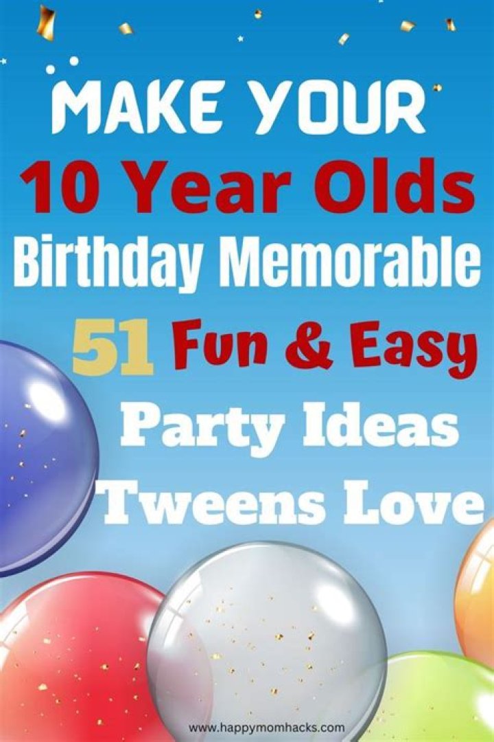 What are some themes for birthdays?