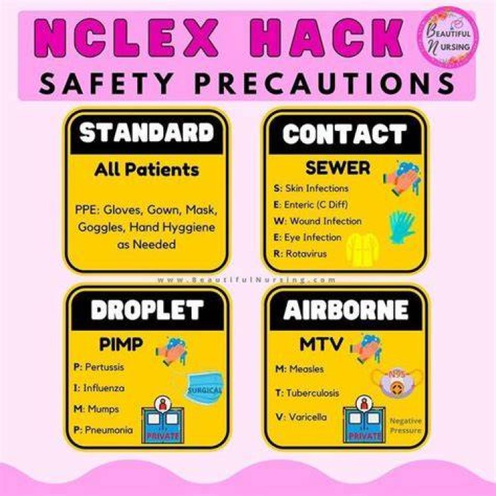 What are standard precautions Nclex?
