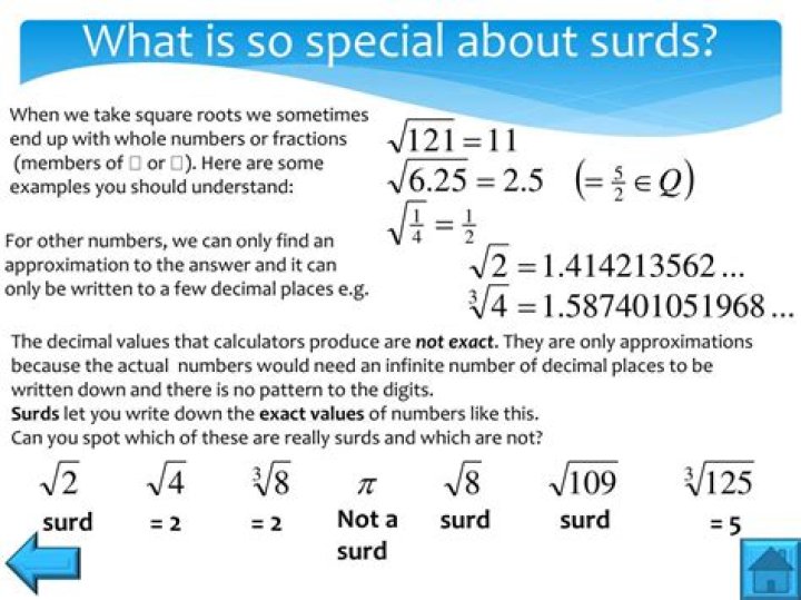 What are Surds used for in real life?