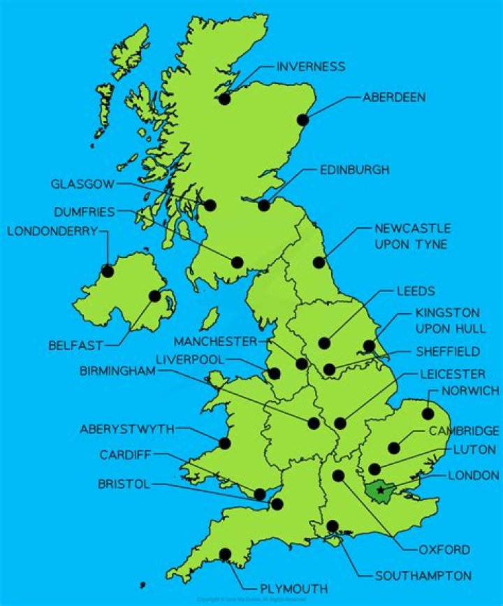 What are the 10 biggest cities in England?