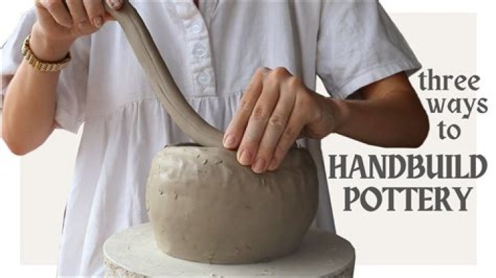 What are the 3 basic hand building techniques ceramics?