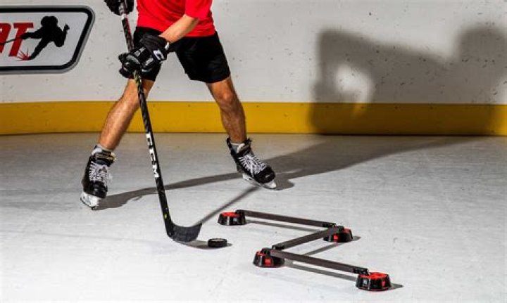What are the 4 basic parts of stick handling in hockey?