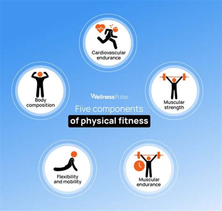 What are the 5 components of aerobic dance?