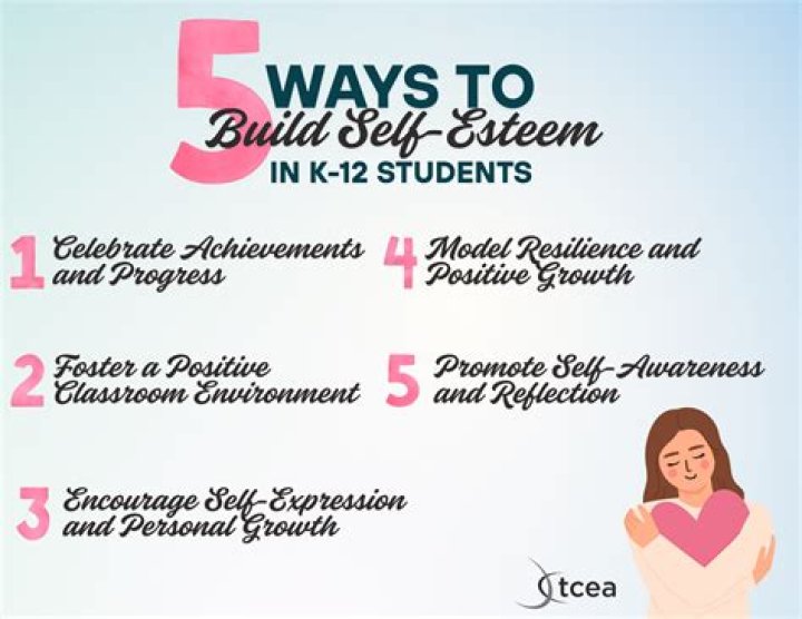 What are the 5 skills you can practice to build self esteem?