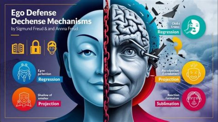 What are the 7 ego defense mechanisms?