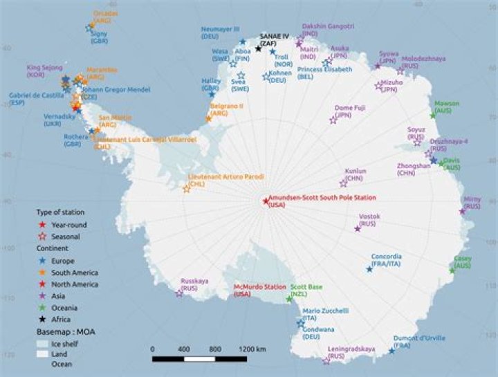 What are the Australian stations in Antarctica?