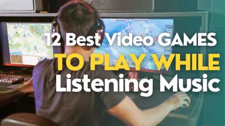 What are the best games to play while listening to music?