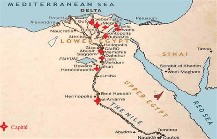 What are the capitals of Egypt?
