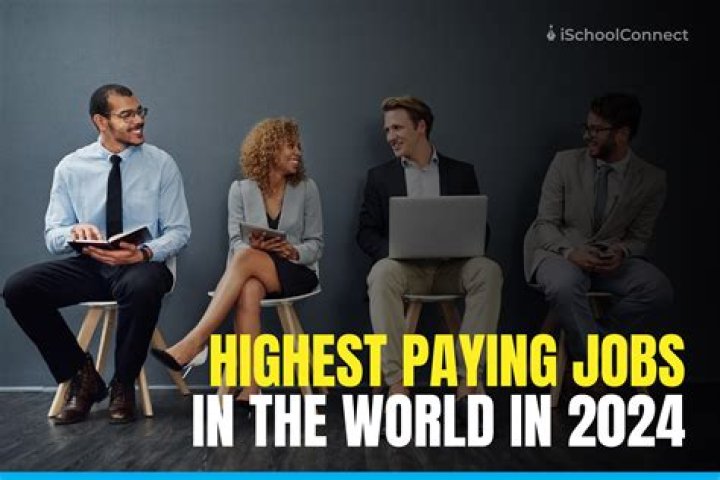 What are the coolest highest paying jobs?