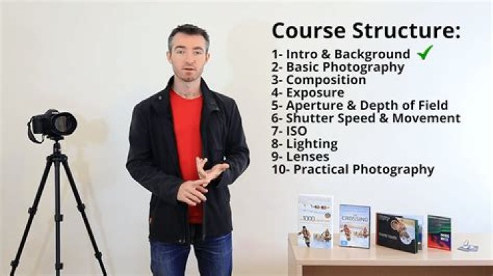 What are the courses for photography?