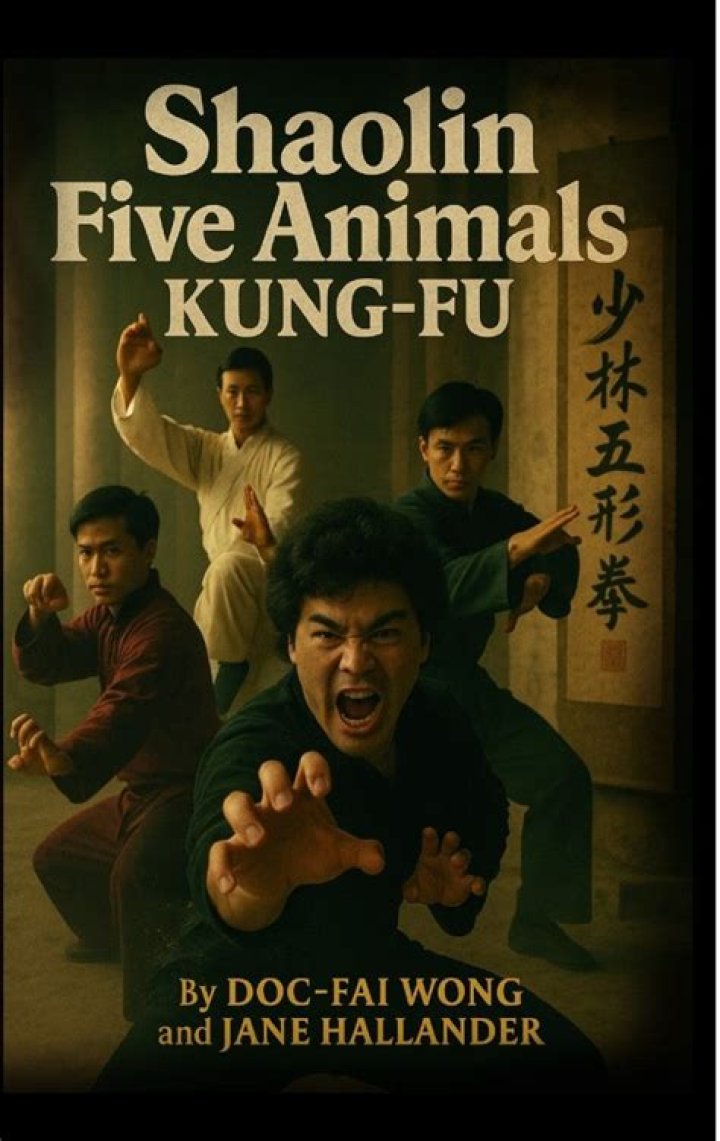 What are the five animals of Shaolin kung fu?
