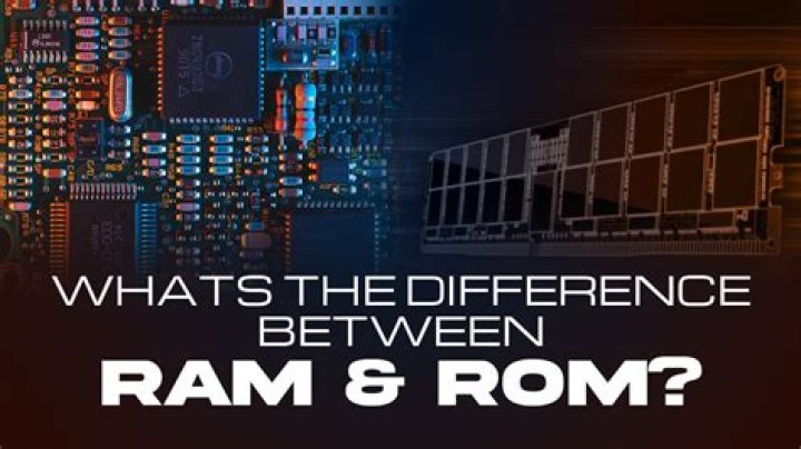 What are the five differences between RAM and ROM?