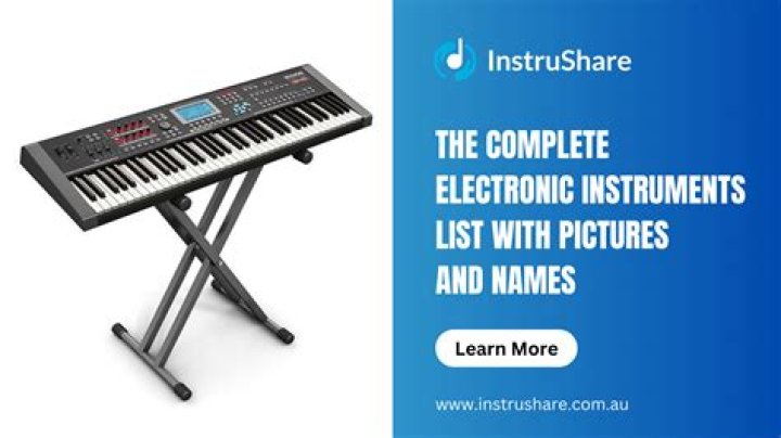 What are the instruments used in electronic music?