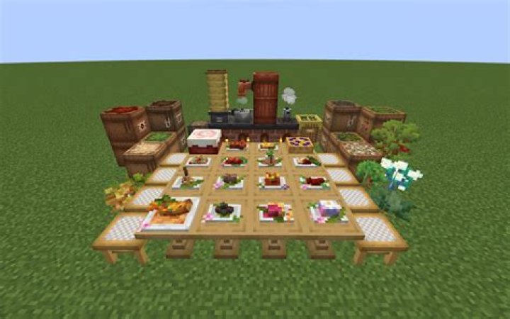 What are the items included in a table setting?
