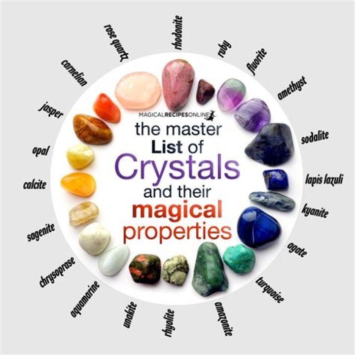 What are the magical properties of rock crystal?