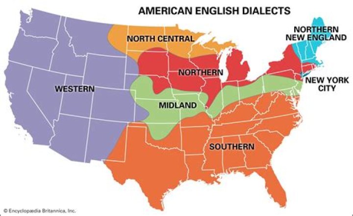 What are the main regional dialects in America?