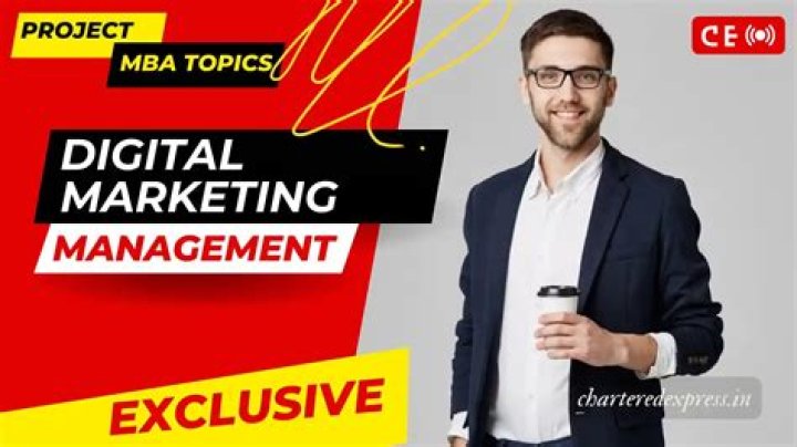 What are the marketing project topics?