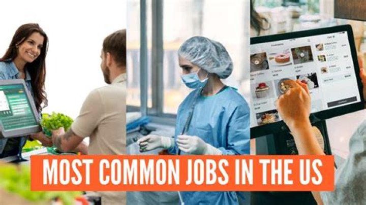 What are the most common jobs in Germany?