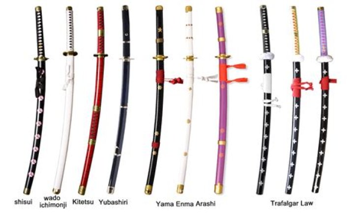 What are the names of Zoros swords?