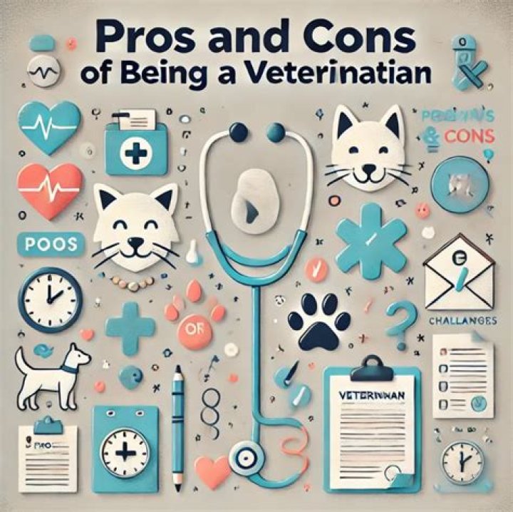 What are the pros and cons of becoming a veterinarian?