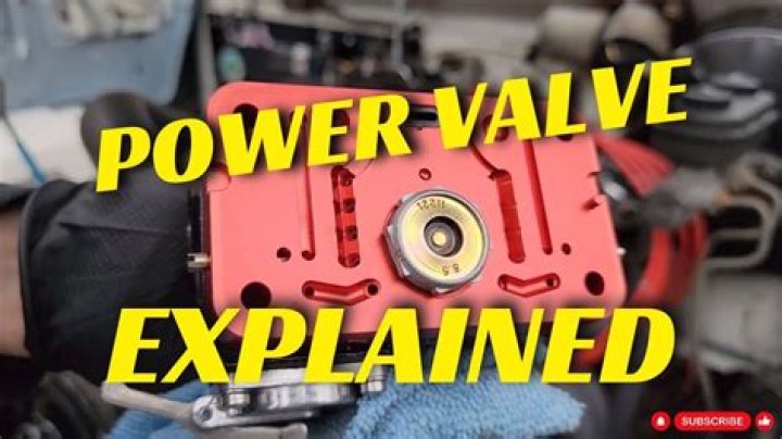 What are the symptoms of a bad power valve in a Holley carburetor?