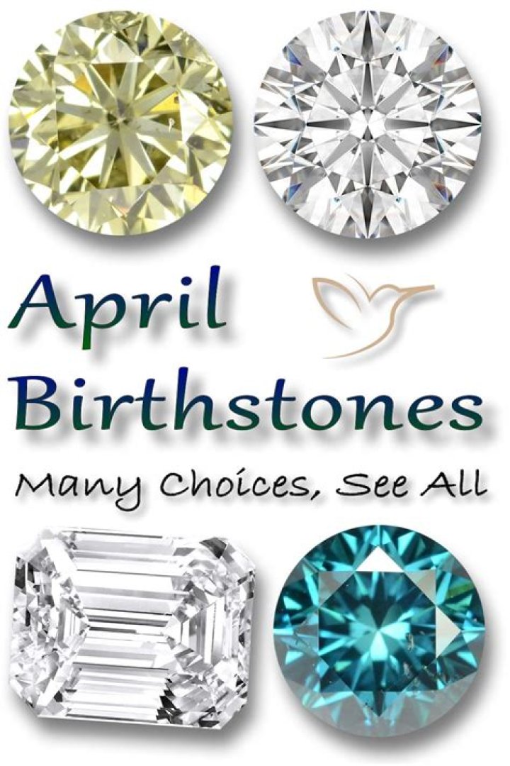 What are the two birthstones for April?