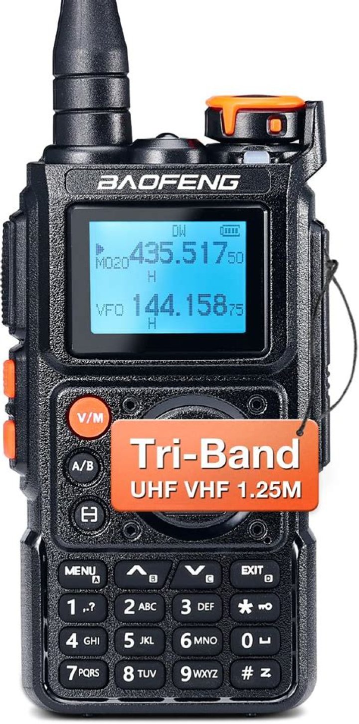 What are the two frequencies on Baofeng?
