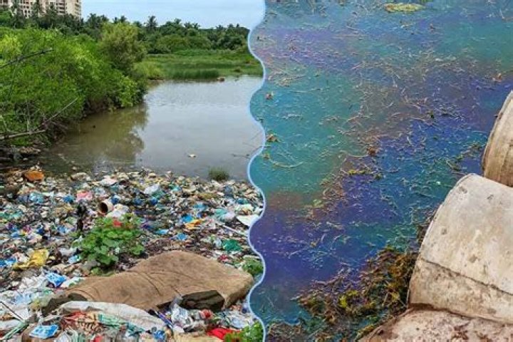 What are the ways water can be polluted?