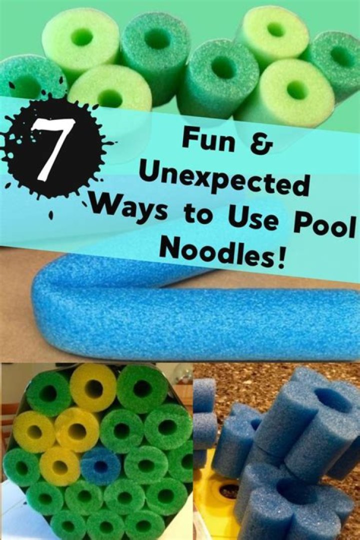 What are those pool noodles called?